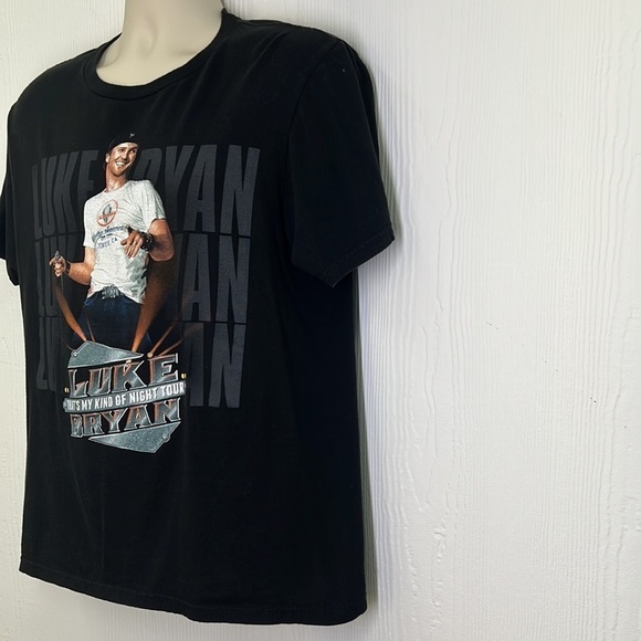 Luke Bryan - That’s My Kind Of Night Tour Luke Bryan Tour Shirt Size Medium - Picture 5 of 9